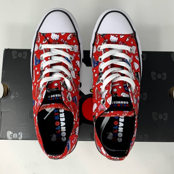 Converse Hello Kitty Sneakers Unisex Shoes - Picture 4 of 7